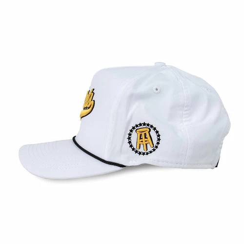 Flash Sale π Spittin Chiclets Spittin' Chiclets Varsity Rope Snapback Hat - White π - Image 3