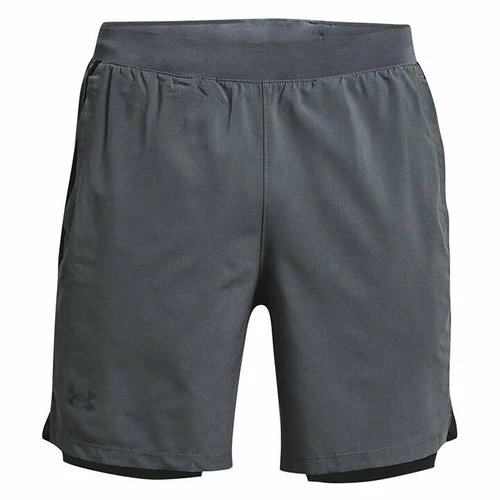 Cheap ๐ Under Armour Launch Stretch Woven Men's 2-In-1 Shorts - 7" โ