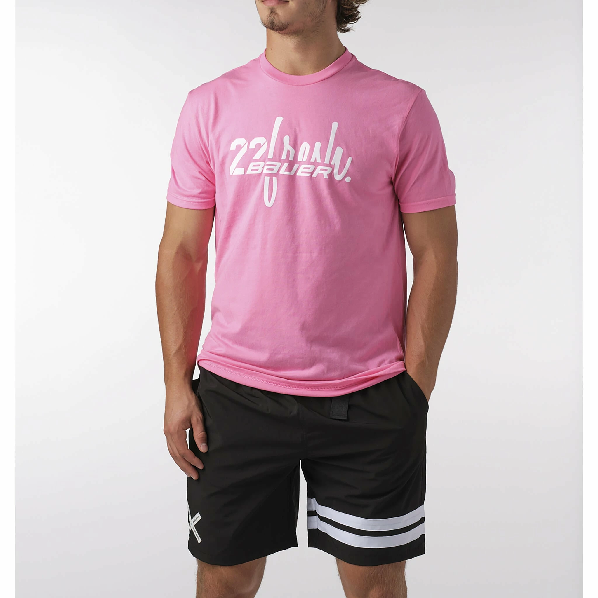 Cheapest π Bauer // 22fresh Collab Senior T-Shirt - Pink βοΈ