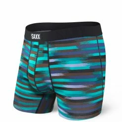 Budget 🧨 SAXX Undercover Boxer Brief With Fly - Multi Warped Stripe 😉