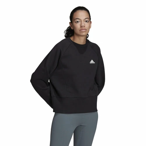 Hot Sale ๐ Adidas Studio ๐ฉ Women's Sweater - Black ๐ฏ - Image 2