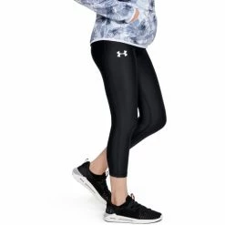 Top 10 🥰 Under Armour HeatGear Armour Girl's Ankle Crop Leggings 🔔