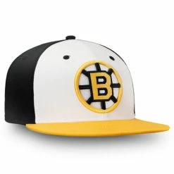 New 💯 Fanatics NHL Vintage Men's Tri-Colour Snapback - Boston Bruins 🧨