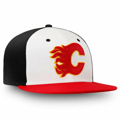 Best Pirce ๐ Fanatics NHL Vintage Men's Tri-Colour Snapback - Calgary Flames โญ