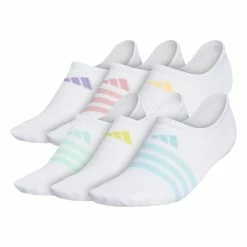 Top 10 😍 Adidas Superlite Stripe II Super No Show 👩 Women's 🧦 Socks - White 6-Pack 🎉