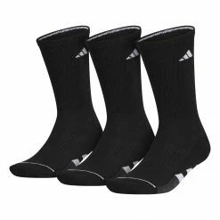 Best reviews of 🌟 Adidas Cushioned II Mens' Crew 🧦 Socks Black - 3-Pack ✨