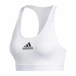 Best Pirce 😍 Adidas Don't Rest Alphaskin Padded 👩 Women's Bra - White/Black 💯