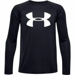 Best deal 🧨 Under Armour UA Tech Big Logo Boys' Long Sleeve 👚 Shirt 🥰