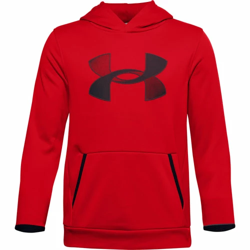 Budget π Under Armour Armour Fleece Big Logo Boys' Hoodie π§¨