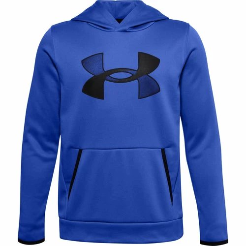 Budget π Under Armour Armour Fleece Big Logo Boys' Hoodie 𧨠- Image 3