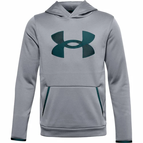 Budget π Under Armour Armour Fleece Big Logo Boys' Hoodie 𧨠- Image 5