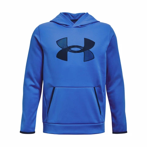 Budget π Under Armour Armour Fleece Big Logo Boys' Hoodie 𧨠- Image 6
