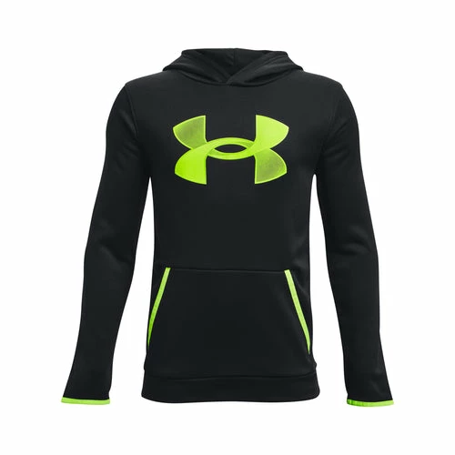 Budget π Under Armour Armour Fleece Big Logo Boys' Hoodie 𧨠- Image 8