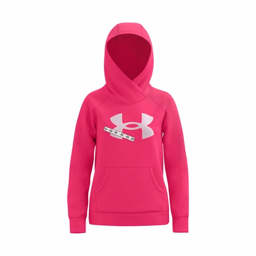 Cheapest π Under Armour UA Rival Fleece Logo π§ Girls' Hoodie 𧨠- Image 3