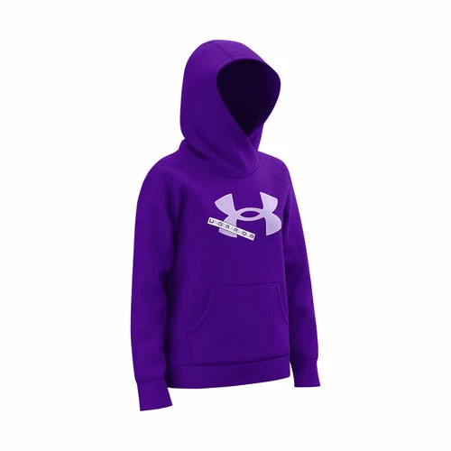 Cheapest π Under Armour UA Rival Fleece Logo π§ Girls' Hoodie 𧨠- Image 4