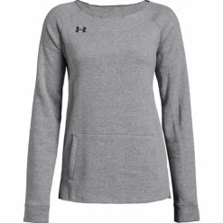 Buy 💯 Under Armour UA Hustle Fleece 👩 Women's Crew 🔔