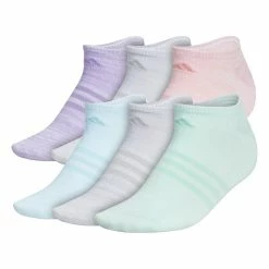 Cheap 💯 Adidas Superlite No Show 👩 Women's 🧦 Socks - Multicoloured 6-Pack 🎉