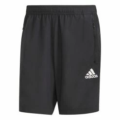 Deals 🛒 Adidas Aeroready Designed 2 Move Woven Men's Shorts - Black 😀