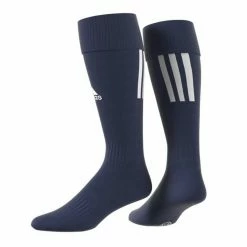 Budget 👏 Adidas Santos Sock 18 - Dark Blue/White ❤️