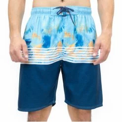 Hot Sale 🔥 Burnside Cut-N-Sew Men's Swim Shorts ✔️