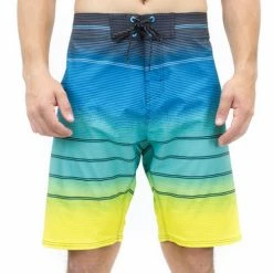 Best Sale ❤️ Burnside Striped Men's Boardshorts 👍