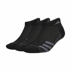 Best Sale 🌟 Adidas SL Stripe 3 Men's Low Cut 🧦 Socks - 3-Pack - Black ⭐