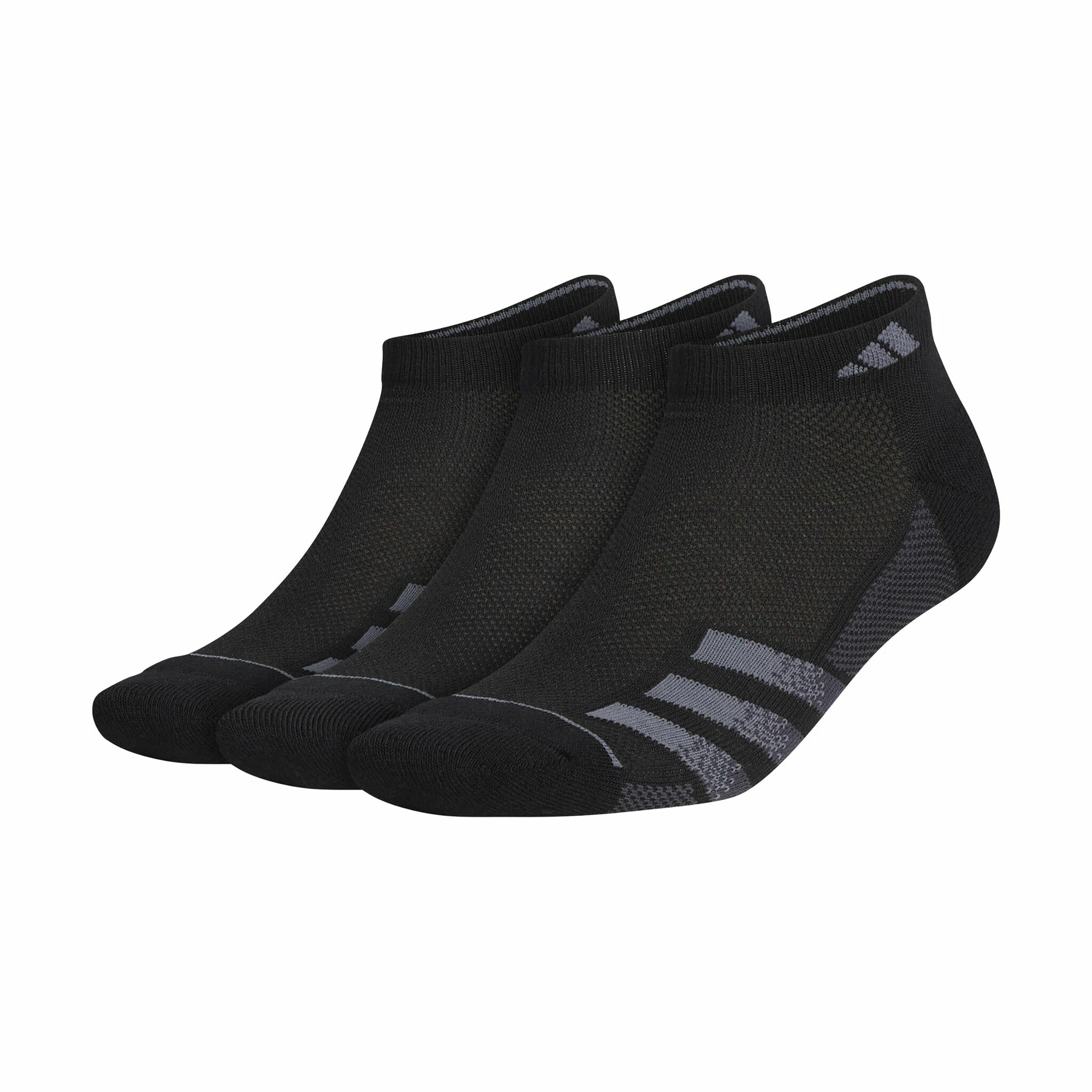 Best Sale π Adidas SL Stripe 3 Men's Low Cut 𧦠Socks - 3-Pack - Black β