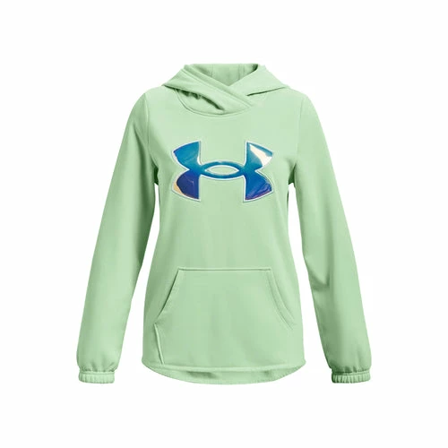 Brand new π Under Armour Armour Fleece Iridescent Big Logo π§ Girls' Hoodie π