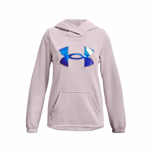 Brand new π Under Armour Armour Fleece Iridescent Big Logo π§ Girls' Hoodie π - Image 4
