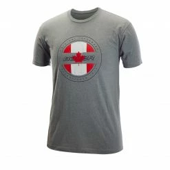 Cheap 💯 Bauer Canada Flag Tee - Gray 👍