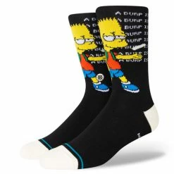 Budget 🎁 Stance Simpsons Troubled Crew 🧦 Socks 🔔