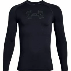 Best Sale 😀 Under Armour HeatGear Armour Boy's Long Sleeve 😉