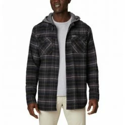 Brand new 🛒 Columbia Flare Gun Stretch Flannel Men's Hoodie ❤️
