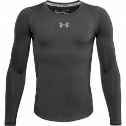 Budget 😍 Under Armour UA Fitted Grippy Boys' Long Sleeve 👕 Shirt ✔️
